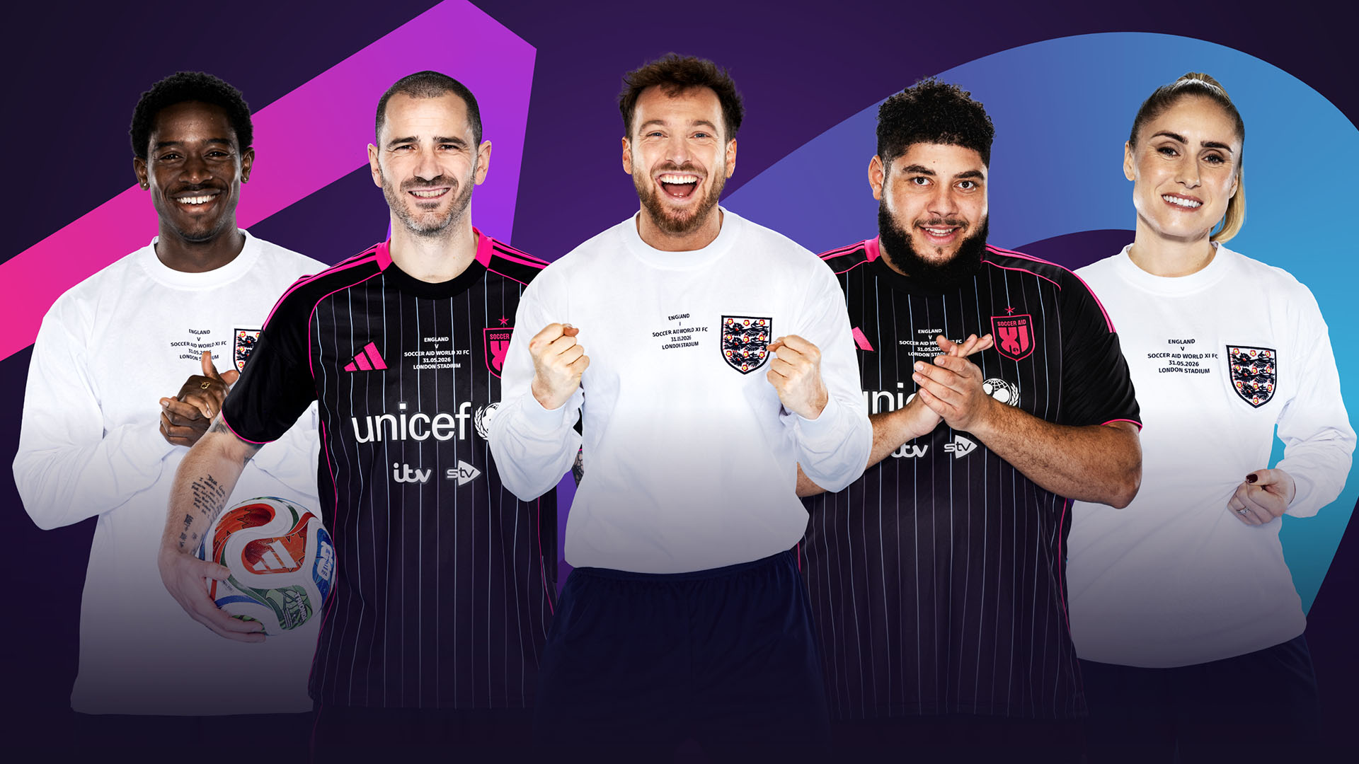    Soccer Aid for Unicef returns 31st May 2026 